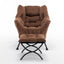 Comfortable Upholstered Lounge Chair with Footrest
