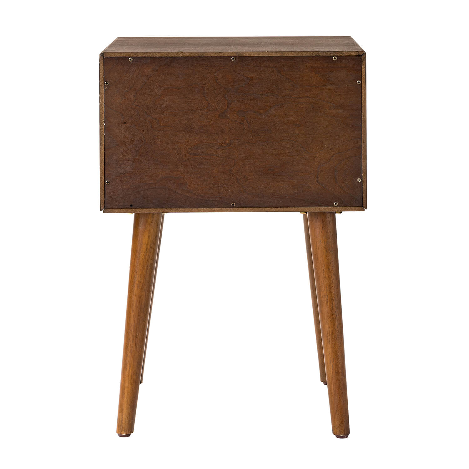 Nightstand with 2-Drawers, Small Side End Table with Storage