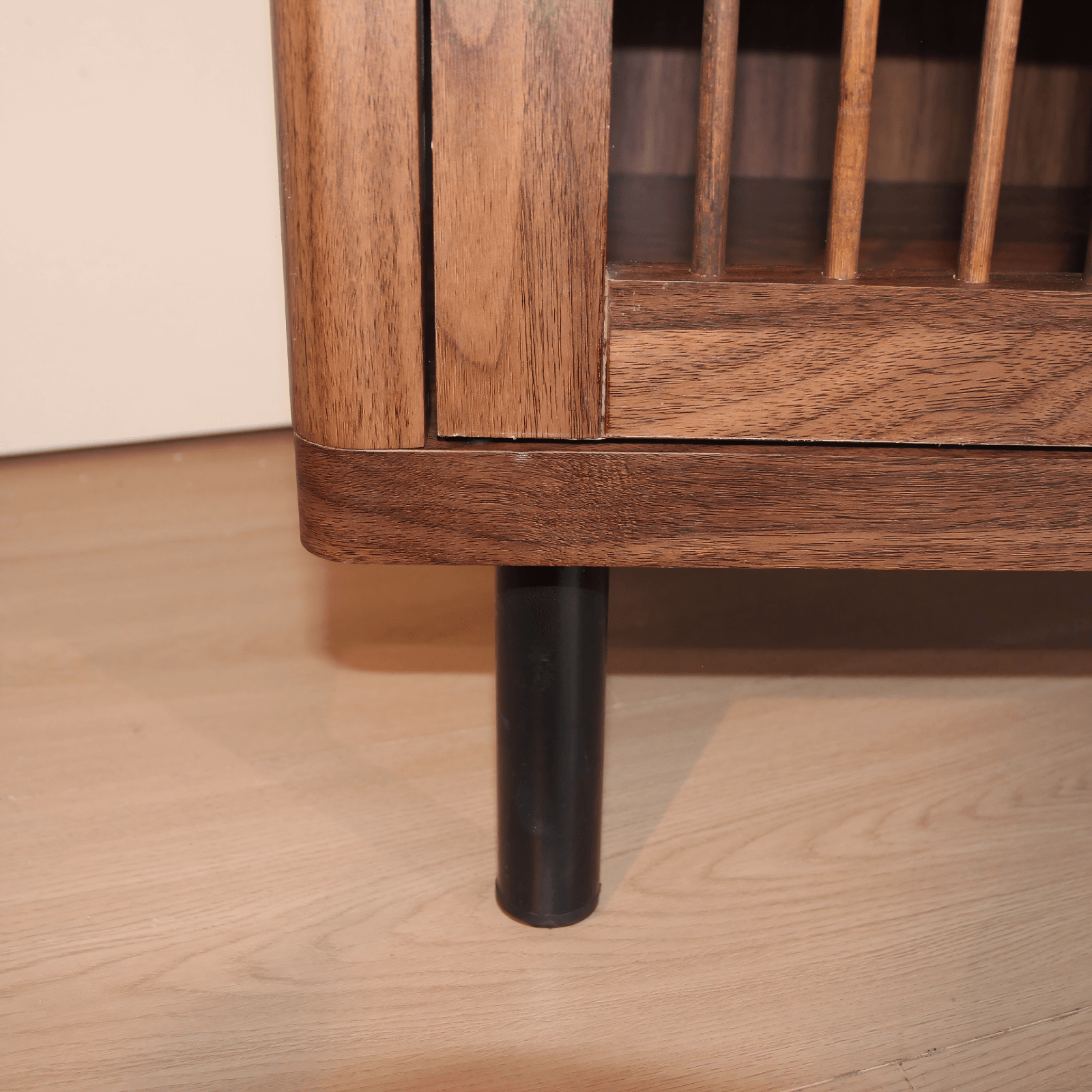 Shoe Cabinet with Shutter Doors