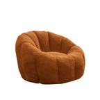 Bean Bag Sofa Chair with Armrests Stuffed High-Density Foam