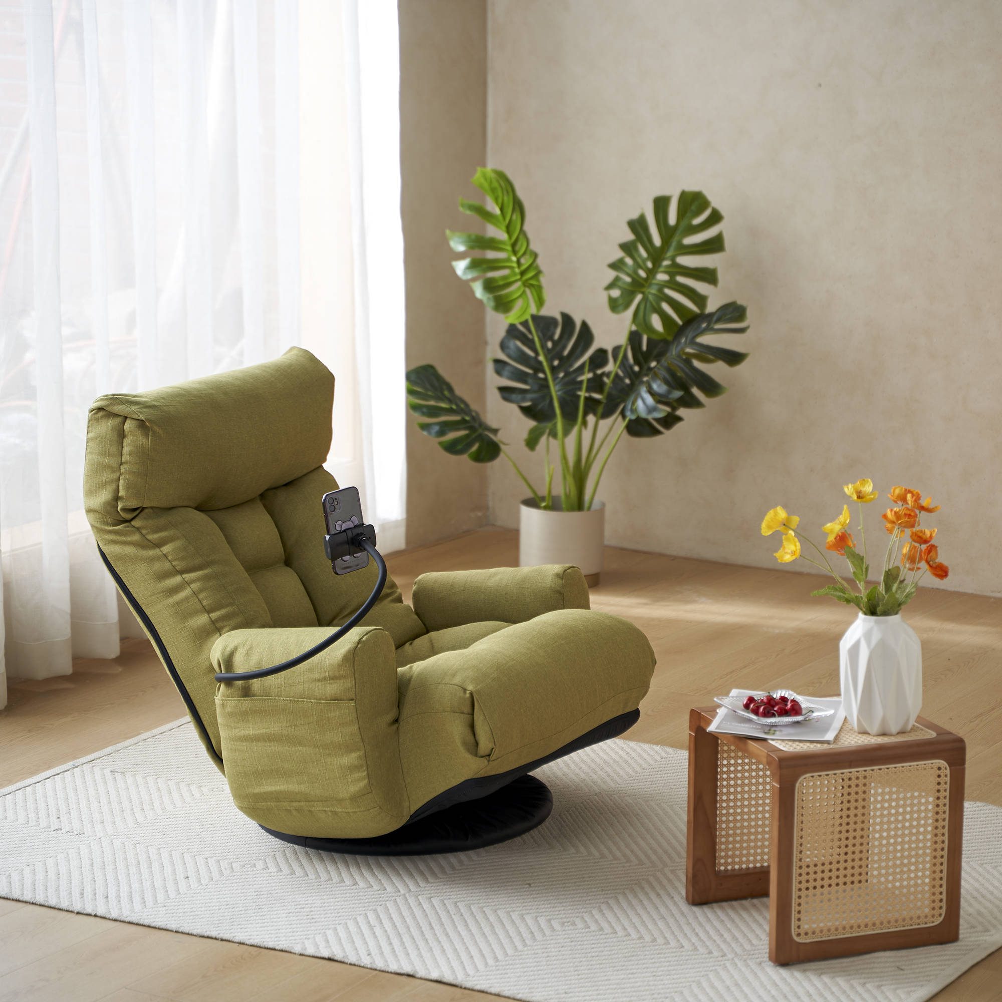 360 degree rotatable sofa chair,Rotatable seat Leisure Chair deck chair
