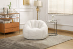 Bean Bag Sofa Chair with Armrests Stuffed High-Density Foam