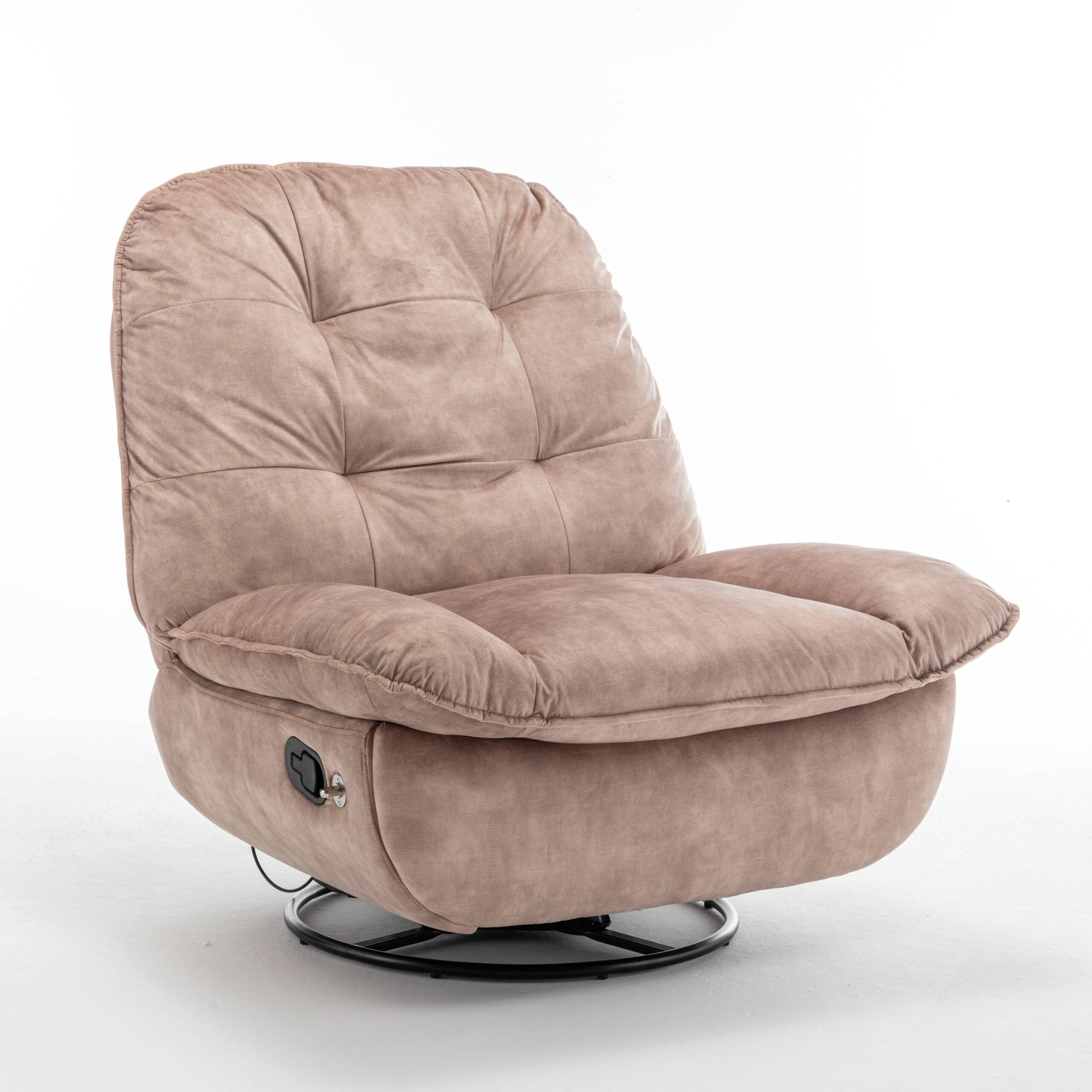 reclining lazy chair, mobile phone holder
