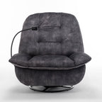 reclining lazy chair, mobile phone holder